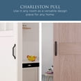 thumbnail image 2 of Tirador corredizo para puerta interior de granero National Hardware Charleston, 25 cm, negro mate, 2 of 6
