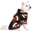 thumbnail image 2 of Balery Brown Football On Black Sudadera con Capucha para Perros Pequeños – Ropa para Mascotas, Disfraz para Perros y Gatos, Ideal para Fiestas y Cosplay-Large, 2 of 7