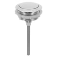 thumbnail image 1 of Pulsador de inodoro: pulsador universal para tanque de agua de inodoro - Interruptor de descarga redondo de repuesto para la reparación y actualización del baño, 1 of 5