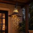 thumbnail image 5 of Lighted Witch Hat Hanging Chime, Halloween Magical Glow Witches Hat Hanging Decoration, Festive Spooky Ornament for Porch, Yard & Indoor Outdoor Party Display, 5 of 9