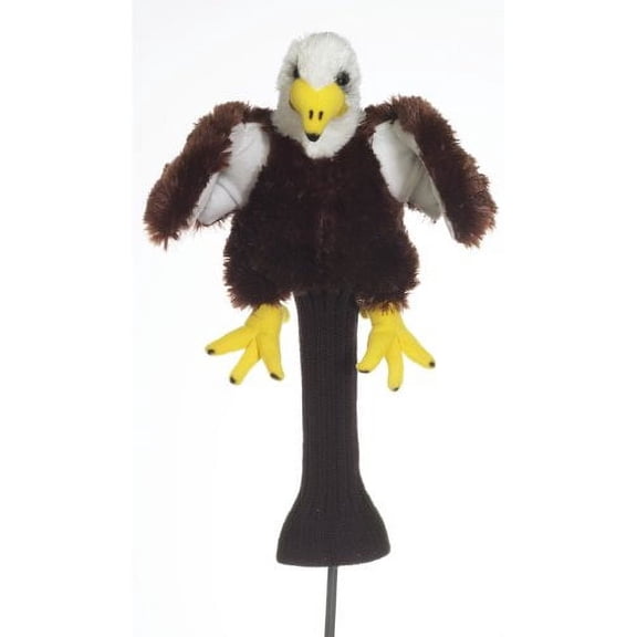 Creative Covers Bald Eagle Golf Club Head Cover, Novelty Plush Headcovers, For Woods And Drivers