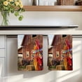 thumbnail image 7 of Farm Rooster Kitchen Towels Set of 2, Farmhouse Barn Funny Animals Butterfly Absorbent Dish Towels for Kitchen, Microfiber Hand Towel, Quick Drying Tea Towel for Cleaning Decorative Dishcloths, 7 of 7