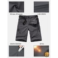 thumbnail image 5 of FEN AI Boy's Cargo Pants Convertible Quick Dry Zip Off Hiking Pant Outdoor Fishing Travel Trouser for Kids with Multi Pockets 18-20 Years, 5 of 7
