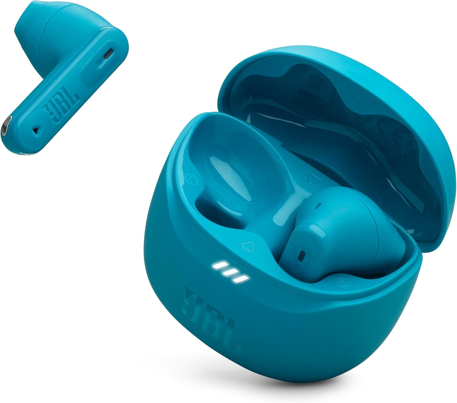 Open Box JBL Tune Flex 2 - True Wireless Noise Cancelling Earbuds - Turquoise