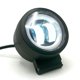 thumbnail image 3 of Faro Para Moto Rasen Auxiliar Led Con Lupa Redondo Con 2 Led Ojo De Angel Con Luz Blanca Fija Y Estrobo  amarillo, 3 of 7
