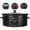 Black, variant on 8qt Large Programmable Slow Cooker with Removable Crock for Family Dinner, Dishwasher Safe - Black