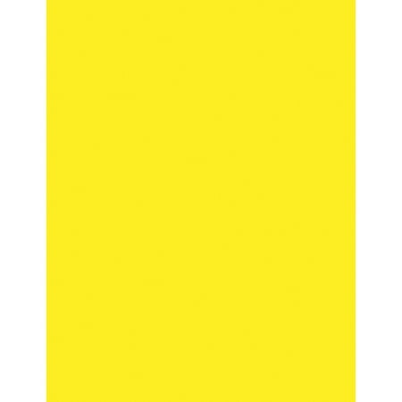 Pacon Laser Bond Paper Yellow 10% Recycled Content - Letter - 8.50" x 11" - 24 lb Basis Weight - 100 Sheets Bundle of 2 Packs