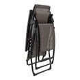 thumbnail image 3 of Lafuma Futura Batyline Series Relaxation Lawn Chair Recliner, Graphite (2 Pack), 3 of 4