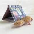 thumbnail image 6 of Small Reptile Gecko Hide Cave Portable Tunnel Hideaway for Leopard Gecko Hideout Dwarf Hamster Habitat Shelter Decor ( Gray ), 6 of 11