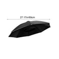 thumbnail image 3 of Sombrero paraguas | Protección solar y contra la lluvia manos libres para actividades al aire libre | Diadema ajustable para senderismo, pesca, jardinería y playa, 3 of 6