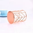 thumbnail image 4 of Metal Mesh Pen Holder (Makeup Brush Cup, Desktop Organizer), Golden Mesh Organizer Holds Makeup Brushes Upright To Prevent Bending, Round Pen Pencil Holder Office Supplies(#B), By Meiiso, 4 of 5