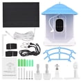 thumbnail image 3 of Smart Bird Feeder with Camera + Solar Panel AI Identify Bird Species PIR Motion Detection Two-Way Audio APP Control 2.4G WiFi 4MP Camera Solar Powered Wireless Bird Videos for Backyard Garde, 3 of 7