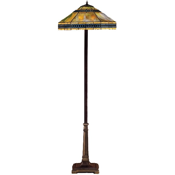 Meyda Tiffany 26567 Stained Glass / Tiffany Floor Lamp From The Cambridge Collection -