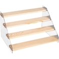 thumbnail image 4 of Spice Rack Organizer for Cabinet，Versatile Tiered Spice Rack Acrylic， for Countertop, Cabinet, Pantry, Kitchen Storage, 4 of 7