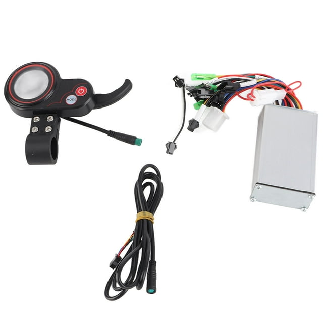 Panel de control con pantalla LCD y interruptor de cambio para bicicleta eléctrica y scooter de 48 V