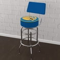 thumbnail image 4 of Miller High Life Girl in the Moon Padded Swivel Bar Stool with Back, 4 of 6