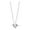 silver, variant on Taylonsss Angel Wing Heart Luminous Necklace,Necklace Jewelry