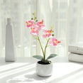thumbnail image 4 of Planta artificial Cateissary cerámica color rosa Decoración, 4 of 6