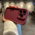 thumbnail image 5 of Luxury Solid Color Anti-Fall Phone Case with Camera Protection Compatible with Apple iPhone 15 14 13 12 11 Pro Max Plus Series, Shock Absorption Air Cushion Feature, Durable TPU Material Cover Accesso, 5 of 5