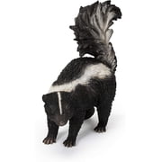Hi-Line Gift Ltd. Walking Skunk Statue, Black and White