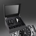 thumbnail image 4 of Double Head Watch Winder Box,Double Head 4+6 Automatic Automatic Watch Winder Box Double Head Winder Box Quality You Can Trust, 4 of 8