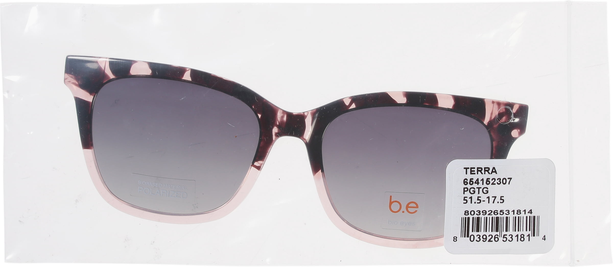 Bio Eyes Women's Terra Sunglasses Clip Only, Pink