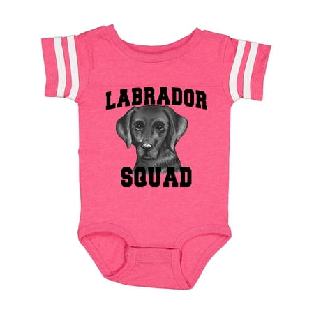 

Inktastic Dog Labrador Squad Gift Baby Boy or Baby Girl Bodysuit