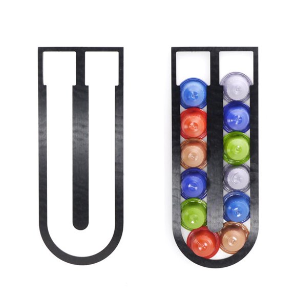 Nestle Coffee Pod Holder Nespresso Capsule kitchen Storage Coffee Filter Holder Dispenser Coffee Capsule Dispensing Tower Stand