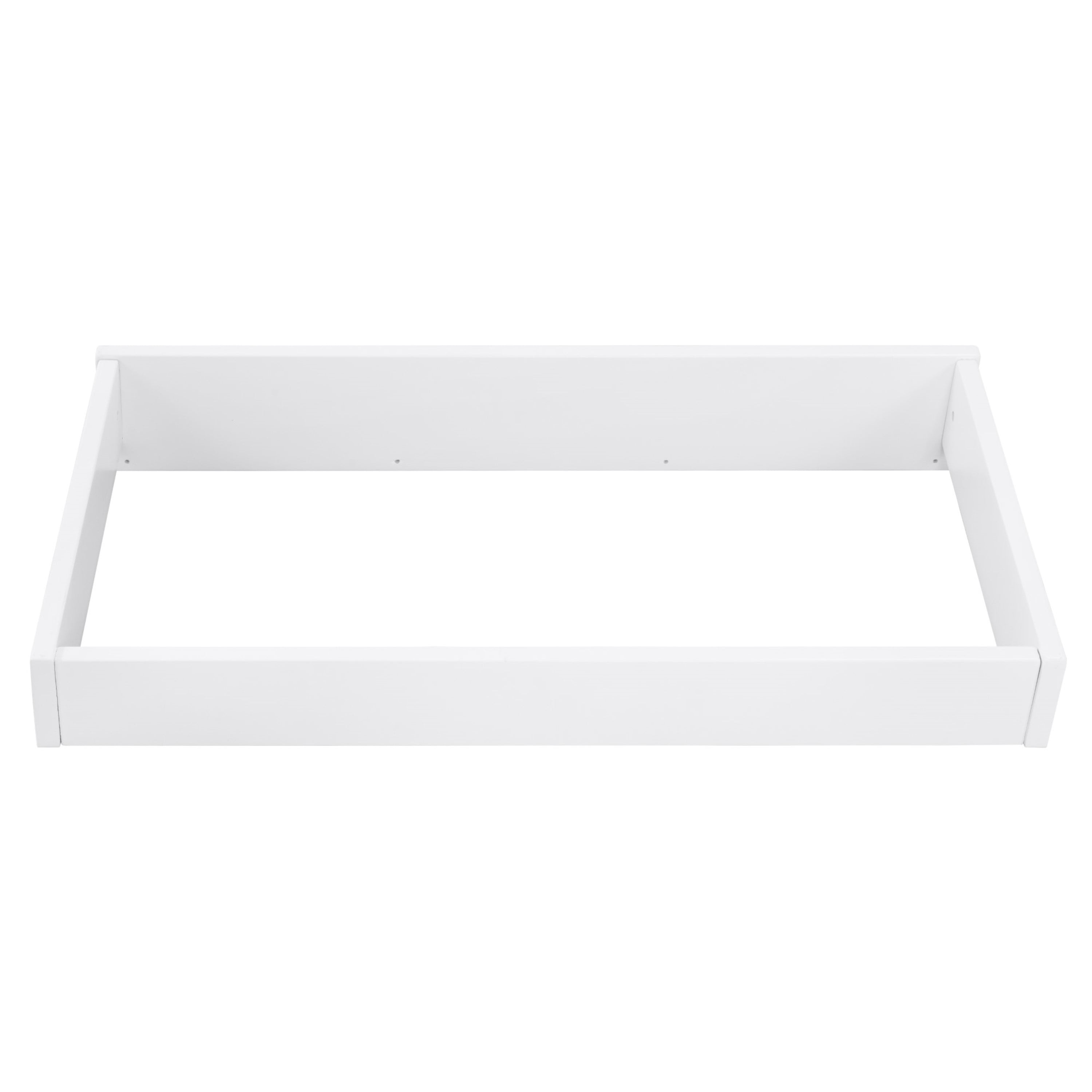 Oxford Baby Changing Topper for 3Drawer Dresser, Snow White