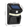 thumbnail image 6 of EASTIN 2Pcs Bug Zapper Outdoor, Solar Bug Mosquito Zapper, Solar Outdoor Lights with Motion Sensor, Waterproof Solar Powered Mosquito Fly Zapper Killer Trap for Outdoor Use, 6 of 6