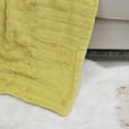 thumbnail image 4 of Home Soft Things Super Soft Decorative Throw Blanket -Jojoba Yellow - 50" x 60", 4 of 8