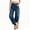Wash blue, variant on High Waisted Wide Leg Vintage Denim Pants Women Baggy Barrel Horseshoe Jeans