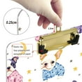 thumbnail image 6 of FORMRS Acrylic Clipboard with Low Profile Clip Standard A4 Letter Size, 12.5" x 9", Bull Dog Puppies Pattern, 6 of 8
