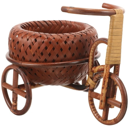 Hemoton  Trug Laundry Basket with Lid Tricycle Storage Baby
