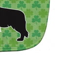 thumbnail image 3 of Black Border Collie Shamrocks  Baby Bib, 3 of 3
