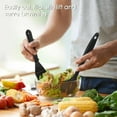 thumbnail image 4 of 2Pcs Mini Silicone Spatula Serving Spatula Flexible Nonstick Serve Turner Heat Resistant Cookie Slotted Spatula for Eggs in Small Frying Pan Cookie Batter Lemon Baked, 4 of 6