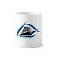 thumbnail image 1 of Cepillo de dientes titular de la pluma Mug de ceramica blanca taza 350ml, 1 of 2