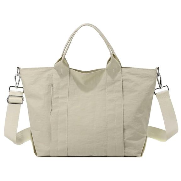 SHILINLANG Nylon Tote Bag for Women with Zipper Slouchy Crossbody Shoulder Handbags Lightweight Tote Purse Satchel Everyday 2026