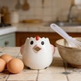 thumbnail image 1 of Egg Beater Mixer Cute Chicken Shaped Egg Separator Ceramic Egg Yolk White Divider Baking Tool Kitchen Gadget for Home Cooking Handheld Whisk Electric Mixer Kitchen Whisk Tool Baking Mixer Egg Whisk T, 1 of 5