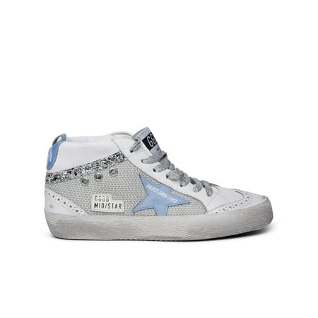 

Golden Goose Woman Golden Goose Mid-Star Classic White Leather Sneakers