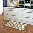 thumbnail image 5 of Coolnut Kitchen Rugs,Christmas Elk Non Slip Washable Cushioned Carpets Polyester AntiFatigue Comfort Porch Floor Mat Christmas Decoration 39×20 in, 5 of 7