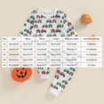 thumbnail image 3 of Ulanda Toddler Baby Boy Clothes Fall Winter Outfit Long Sleeve Sweatshirts Pant Infant Baby Farm Clothes (White, 18-24 Months), 3 of 7