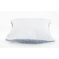 thumbnail image 5 of Laddha Home Designs Handwoven Geometric Square Throw Pillows - 18" - Navy Blue and White - Set of 2, 5 of 9
