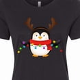 thumbnail image 4 of Inktastic Penguin Xmas Women's T-Shirt, 4 of 5