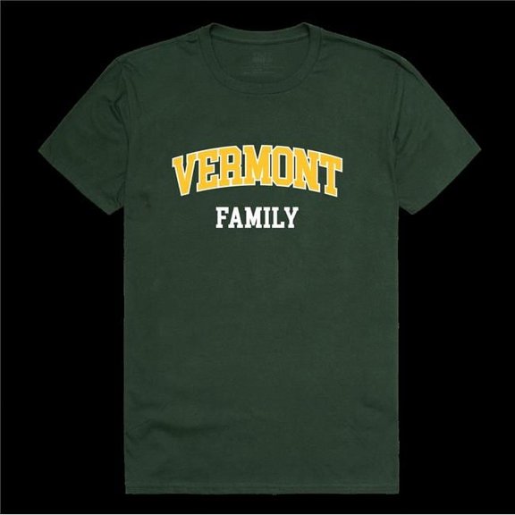 W Republic 571-155-FOR-04 University of Vermont Catamounts Family T-Shirt, Forest Green - Extra Large