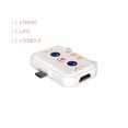 thumbnail image 4 of 3-In-1 Usb Hub Usb3.1 Type-c Docking Station Plug-play Multi Splitter Adapter Dock For Ipad Tablet Pink 3H, 4 of 5
