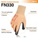 thumbnail image 2 of Guantes de trabajo DEX FIT Nitrile FN330, 3 pares, naranja, talla XL, 2 of 6