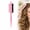 Pink, variant on Curling Brush Anti-Slip Anti-Static Volumizing Comb, 2-in-1 Heat-Free Nylon Bristle Volumizing Hair Styling Tool for Fluffy Roots and Defined Curls