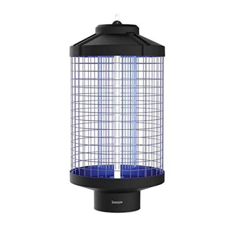 Indoor Outdoor Electric Bug Zapper - Heavy Duty 555 Sq Yard Coverage