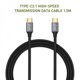thumbnail image 1 of Cable USB C a USB C 3.1 Gen 2 Cable de audio Transmisión de alta velocidad, 1 of 6
